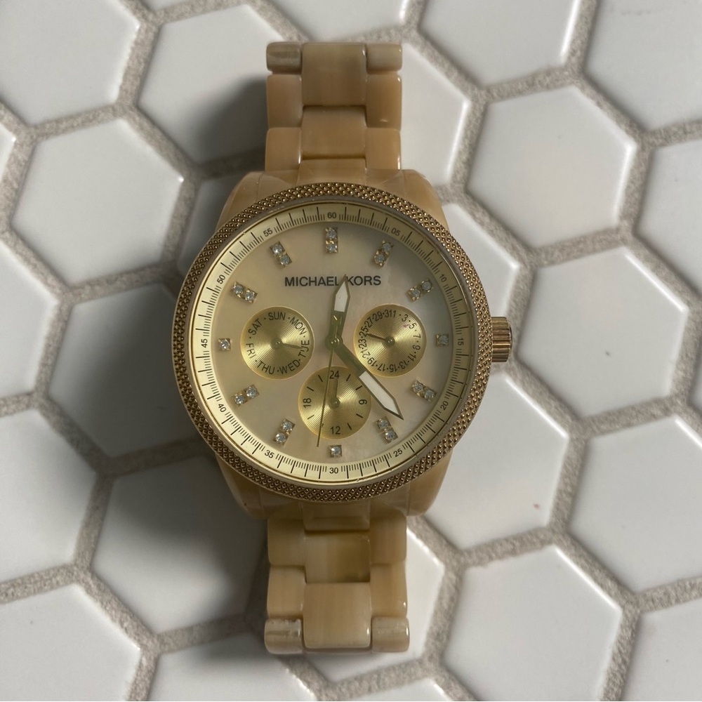 Michael Kors Jet Set Horn Watch MK5039 - Picture 2 of 7